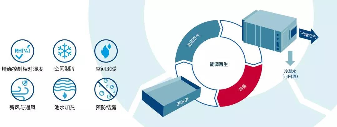 游泳館除濕機，泳池除濕機，泳館除濕機設(shè)備